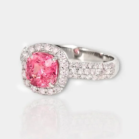 Pink Spinel Ring - Picture 3 of 8